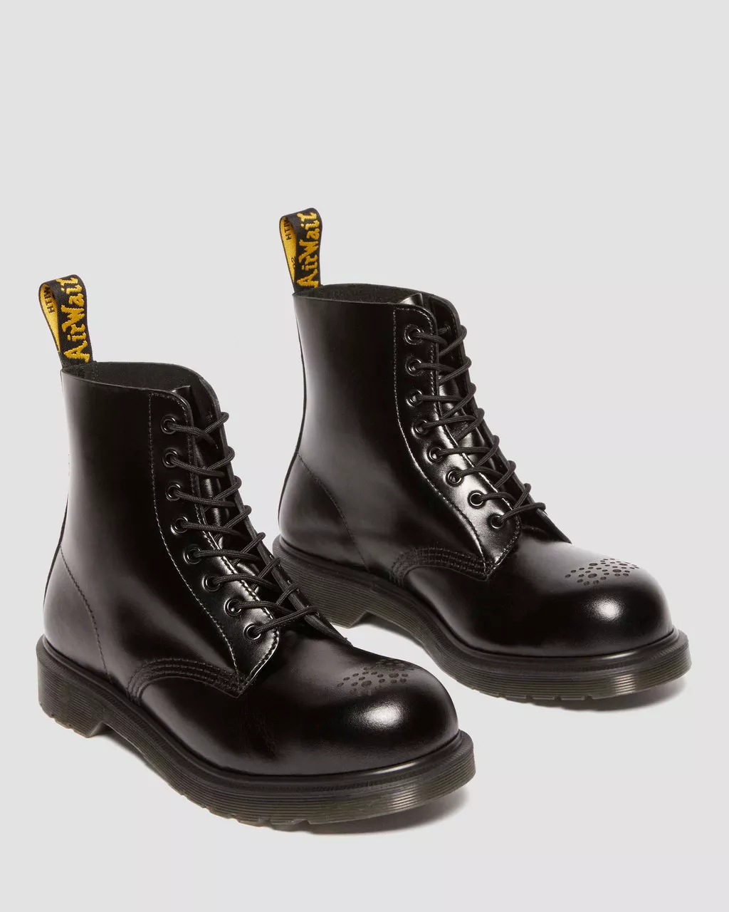 1460 Analine Leather Steel Toe Boots - Image 3