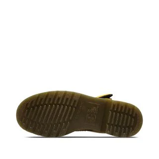 1460 Jake D Yellow Smooth+Synthetic Pu Leather Lace Up Boot - Image 6