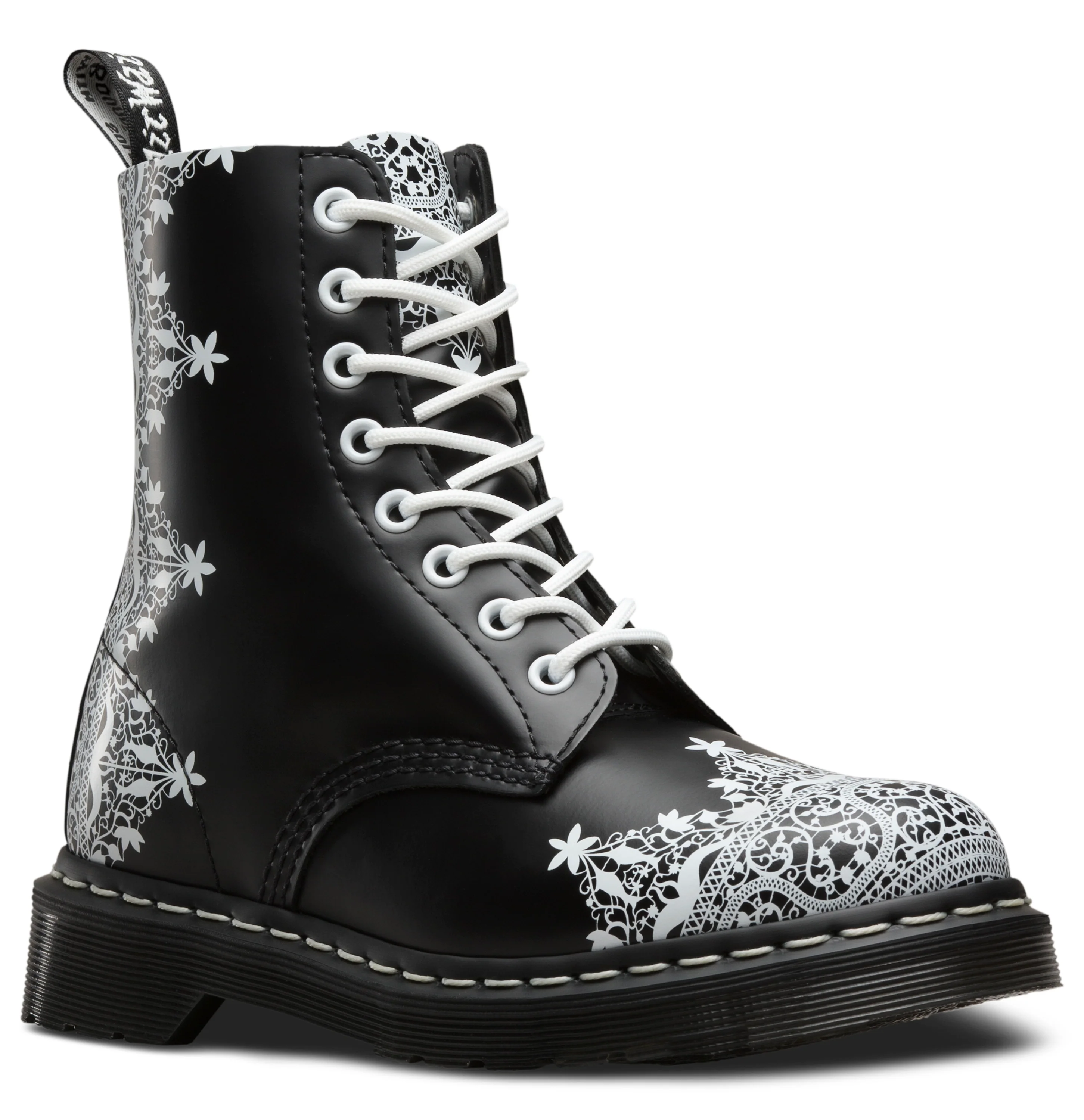 1460 Lace Black Smooth - Image 5