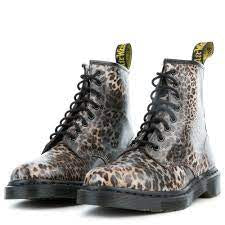 1460 Leopard Print Smooth Boot - Image 2