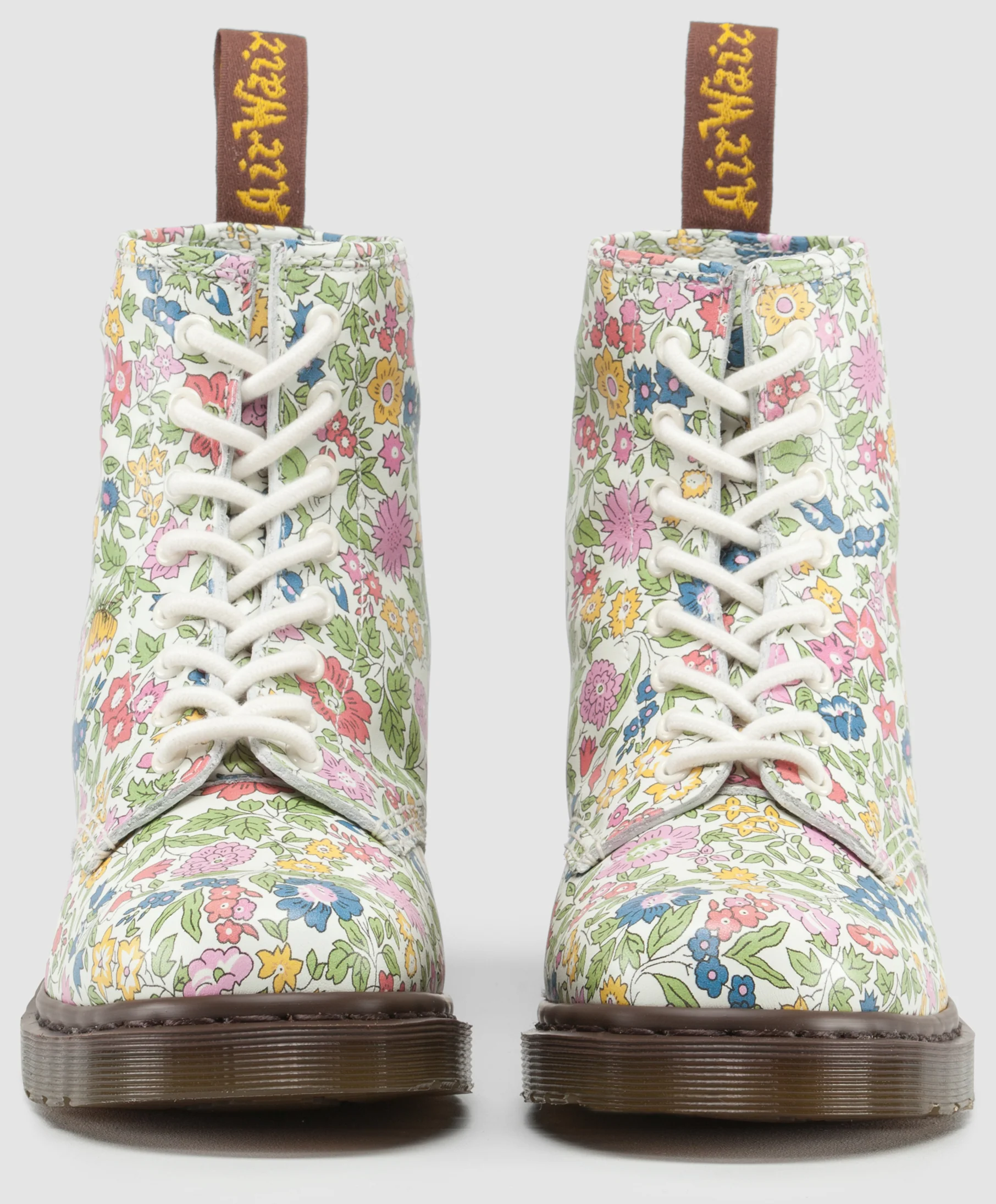 1460 Liberty Flower Leather Lace Up Boot - Image 3
