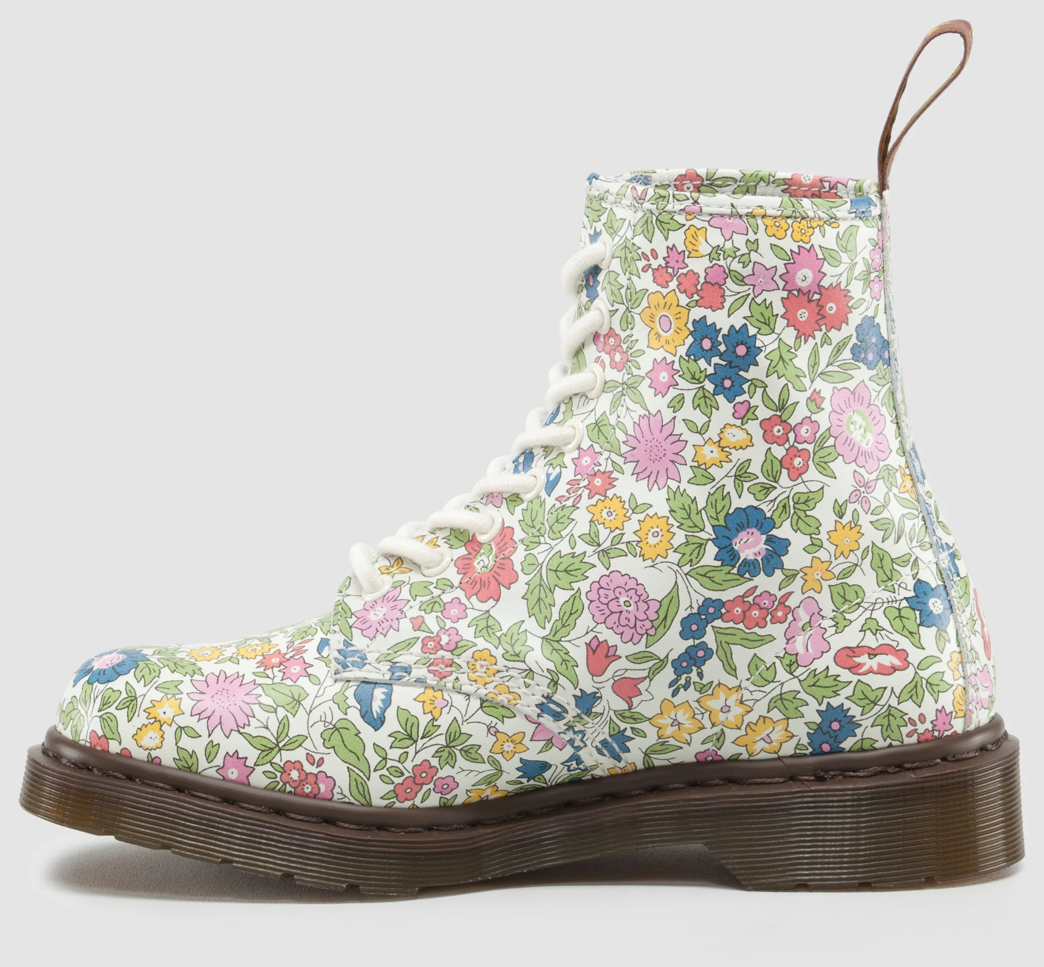 1460 Liberty Flower Leather Lace Up Boot - Image 4