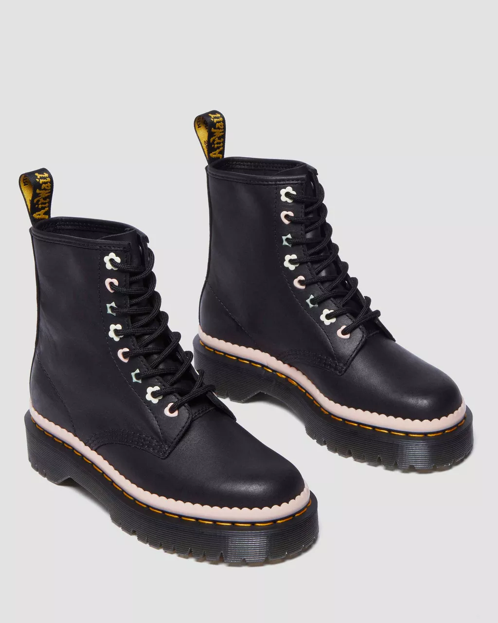 1460 Pascal Bex Front Zip Leather Boots - Image 3
