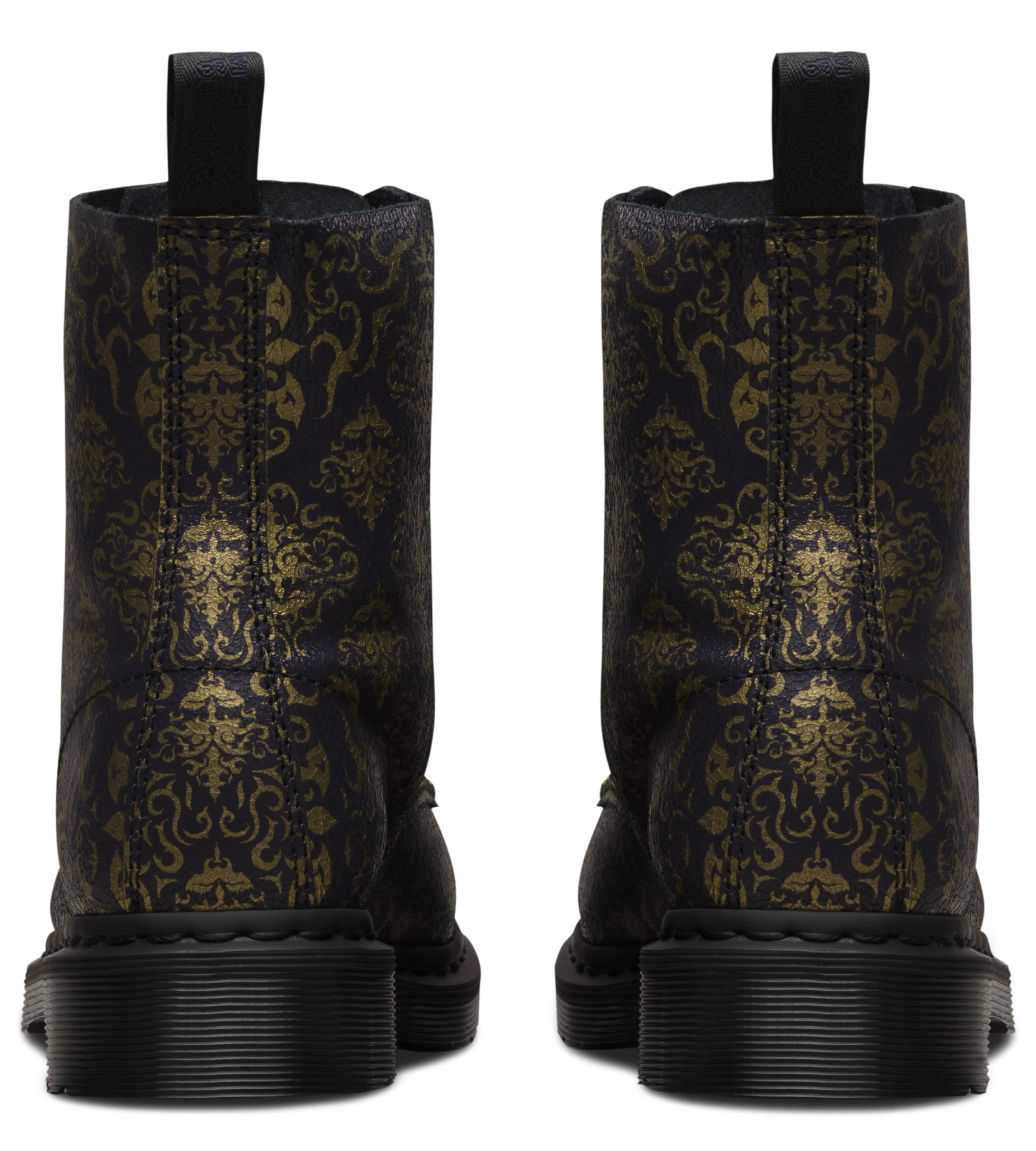 1460 Pascal Purple+Black Boots - Image 2