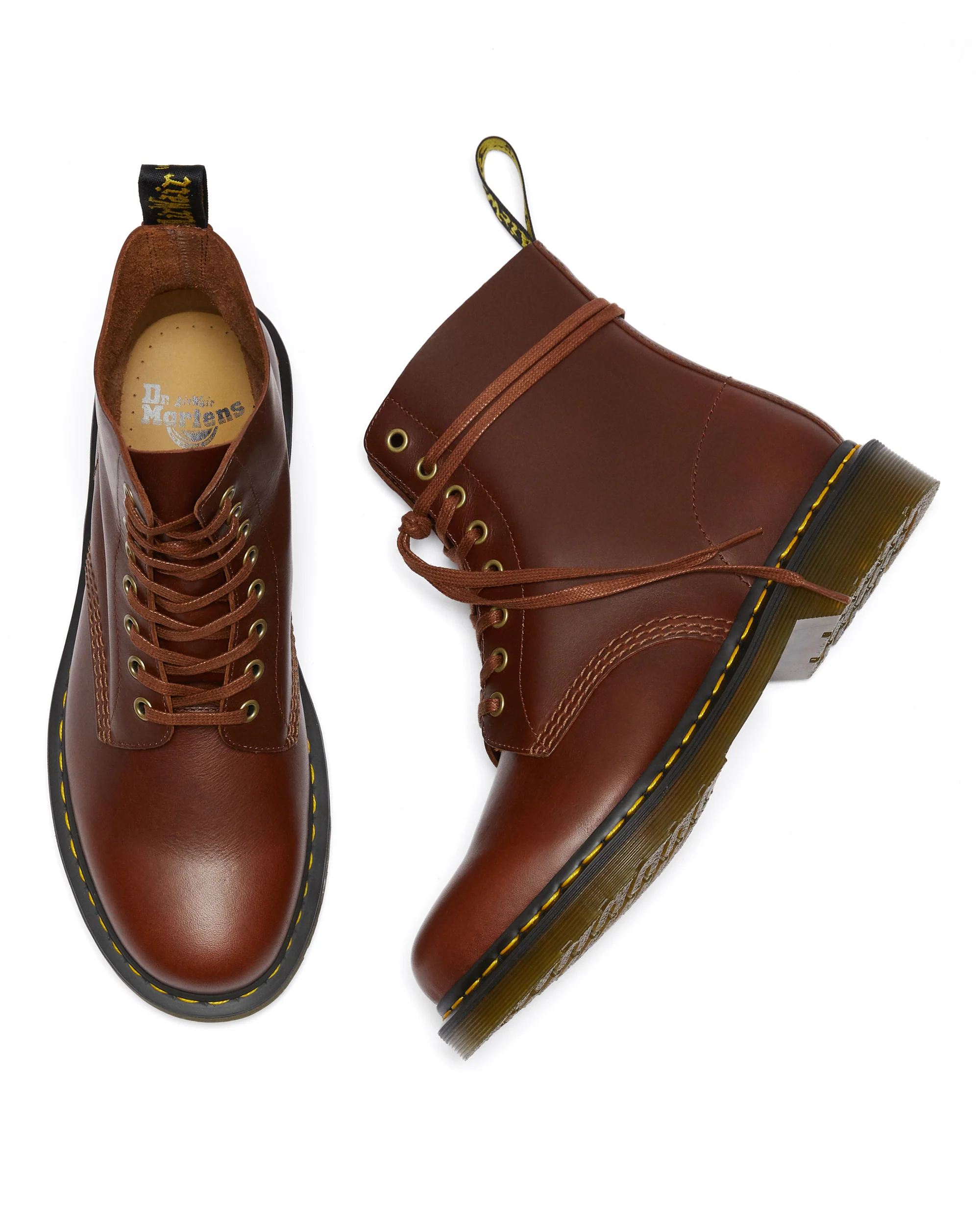 1460 Pascal Brown Classico Boots - Image 7