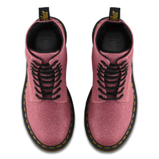 1460 Pink Pascal Fine Glitter Boots - Image 4
