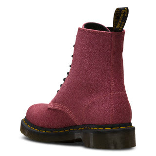 1460 Pink Pascal Fine Glitter Boots - Image 5