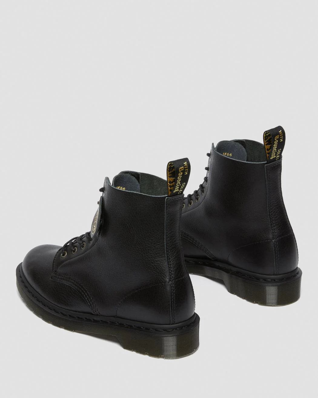 1460 Pascal Black Culatta Full Grain Made In England Boots - Image 4