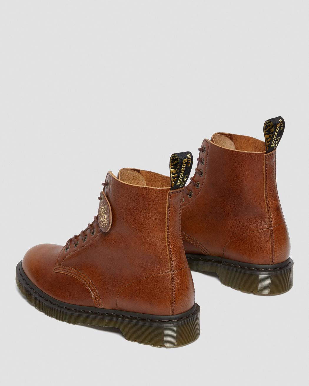 1460 Pascal Cognac Tan Culatta Full Grain Made In England Boots - Image 4