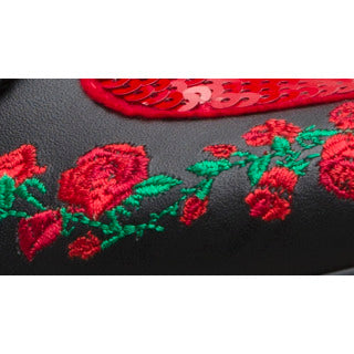 1460 Pascal Hearts Black+Dms Softy T + Sequin Patch Boots - Image 2
