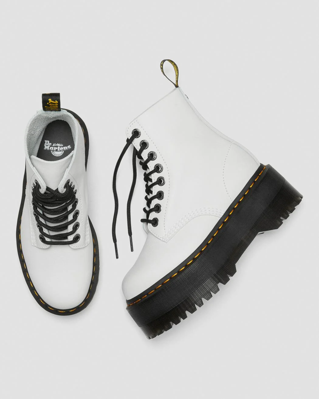 1460 Pascal Max Leather Platform - Image 3
