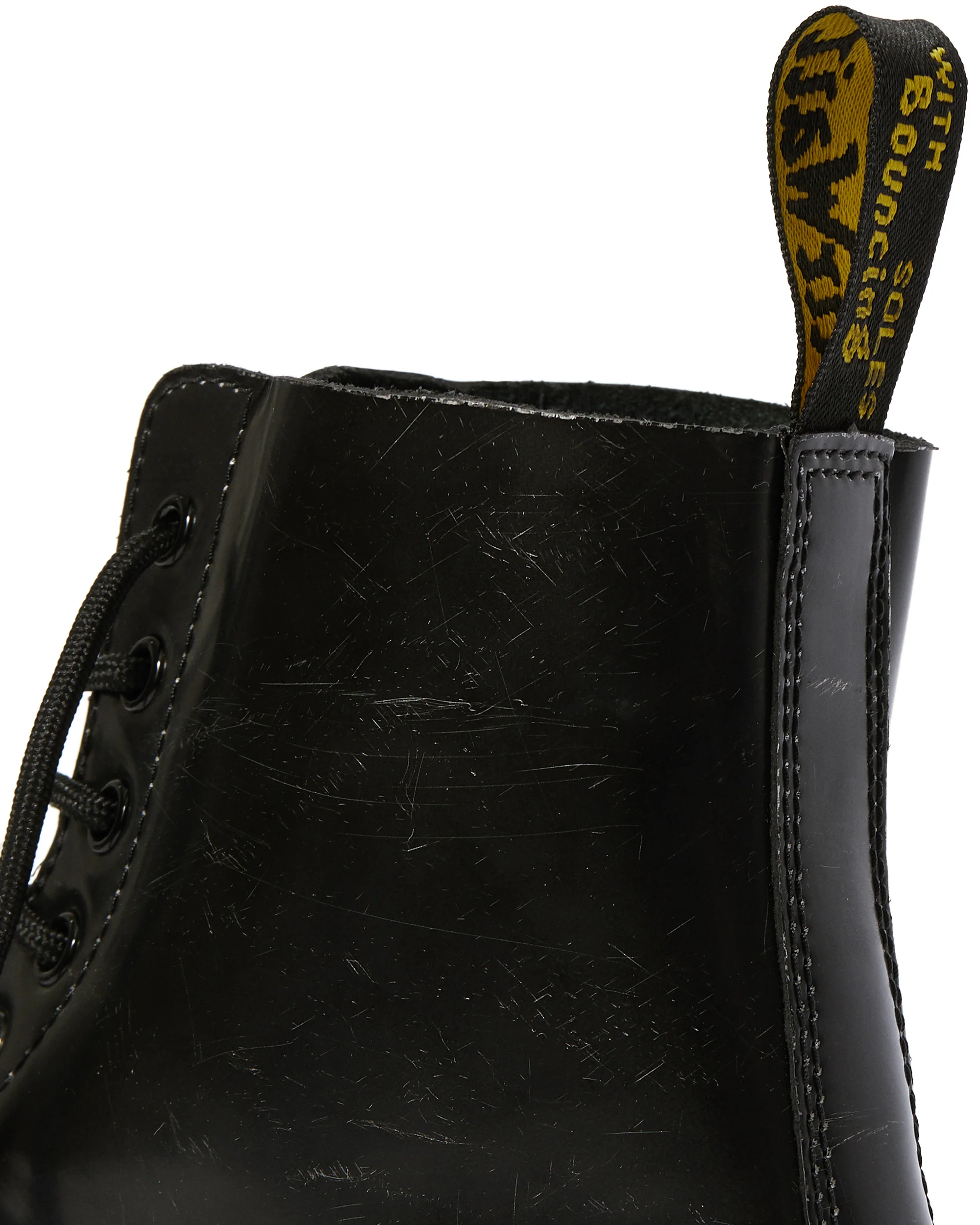 1460 Pascal Metallic Leather Lace Up Boots - Image 6