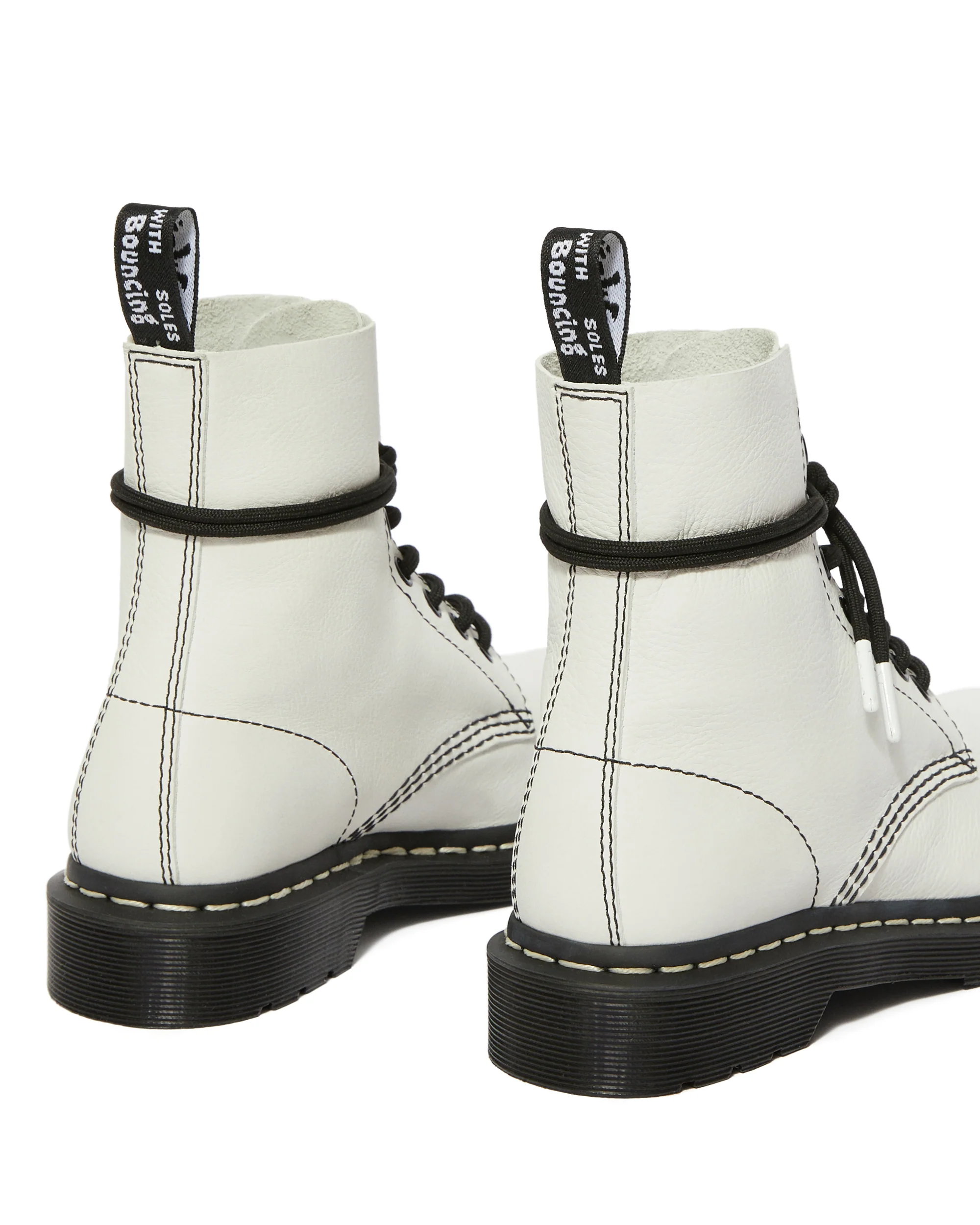 1460 Pascal Bw Optical White Virginia Boots - Image 4