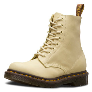 1460 Pascal Virginia Pastel Yellow Boots - Image 3
