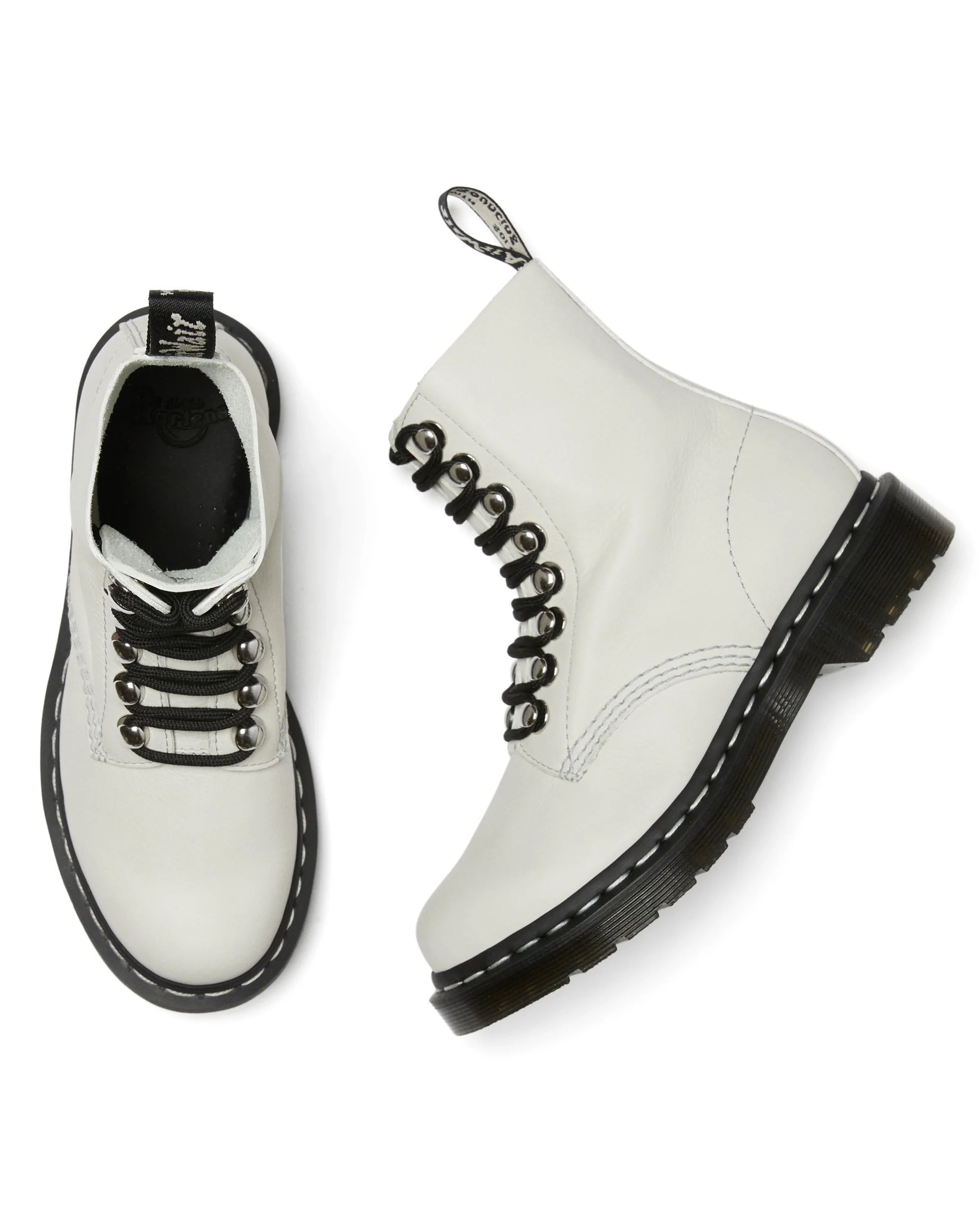 1460 Pascal Hdw Bone Virginia Boots - Image 8