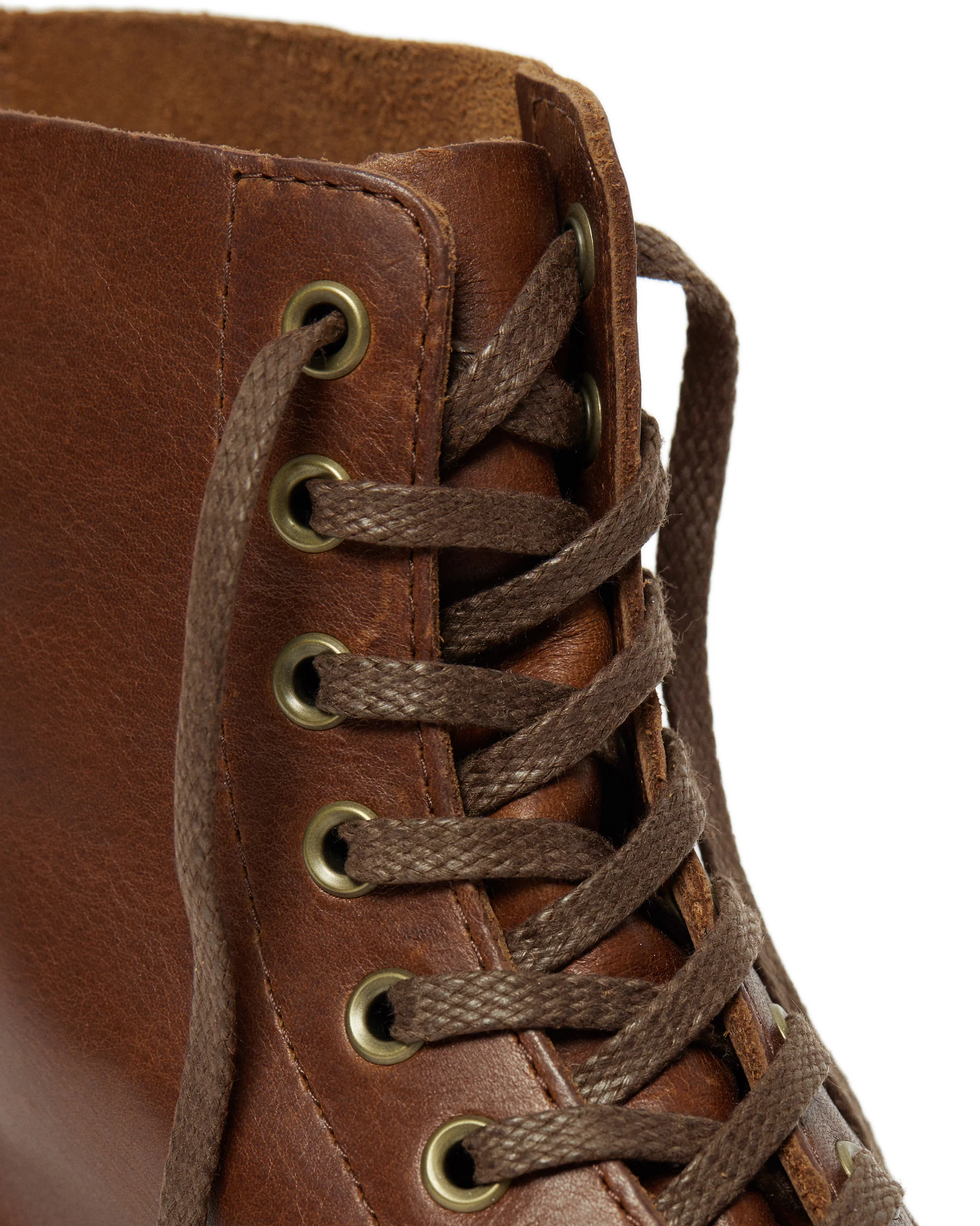 1460 Pascal Tan Ziggy Leather Lace Up Boots - Image 2