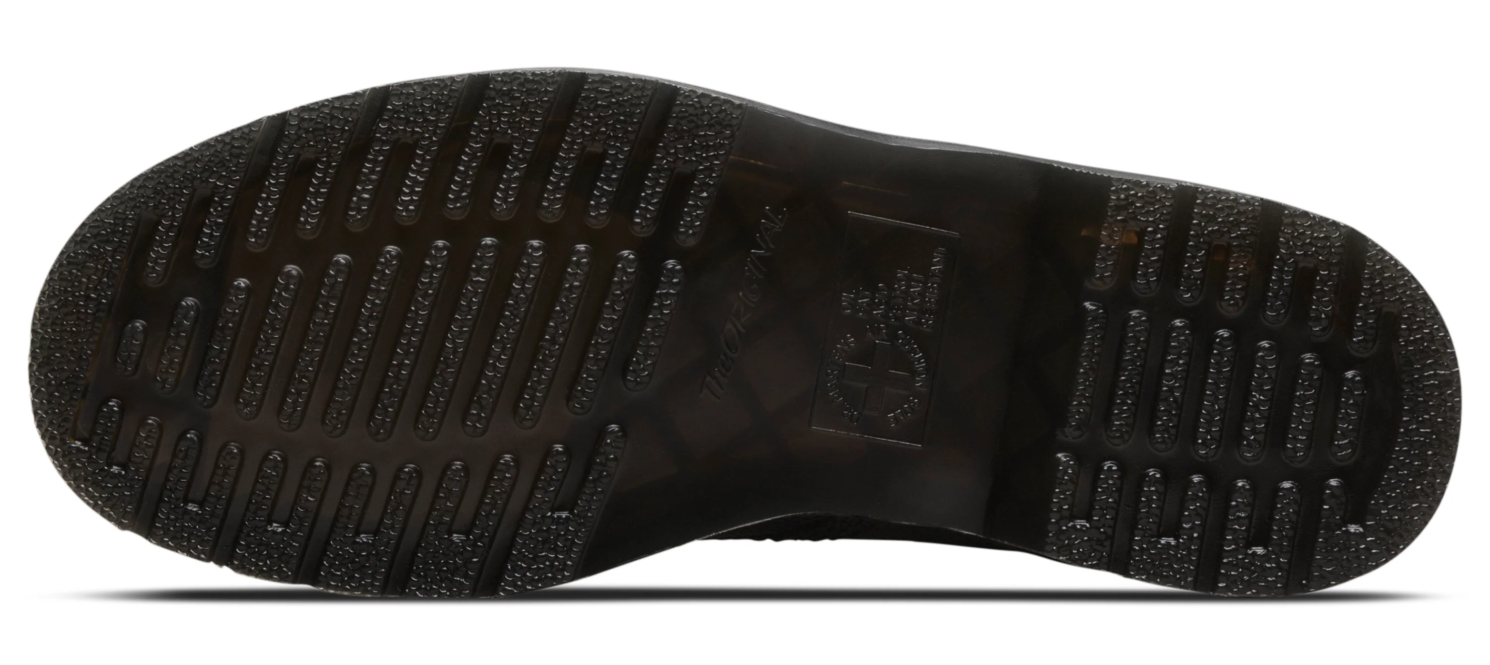 1460 Stussy Black+Leo Pebble+Italian Hair On Leather Lace Up Boots - Image 6