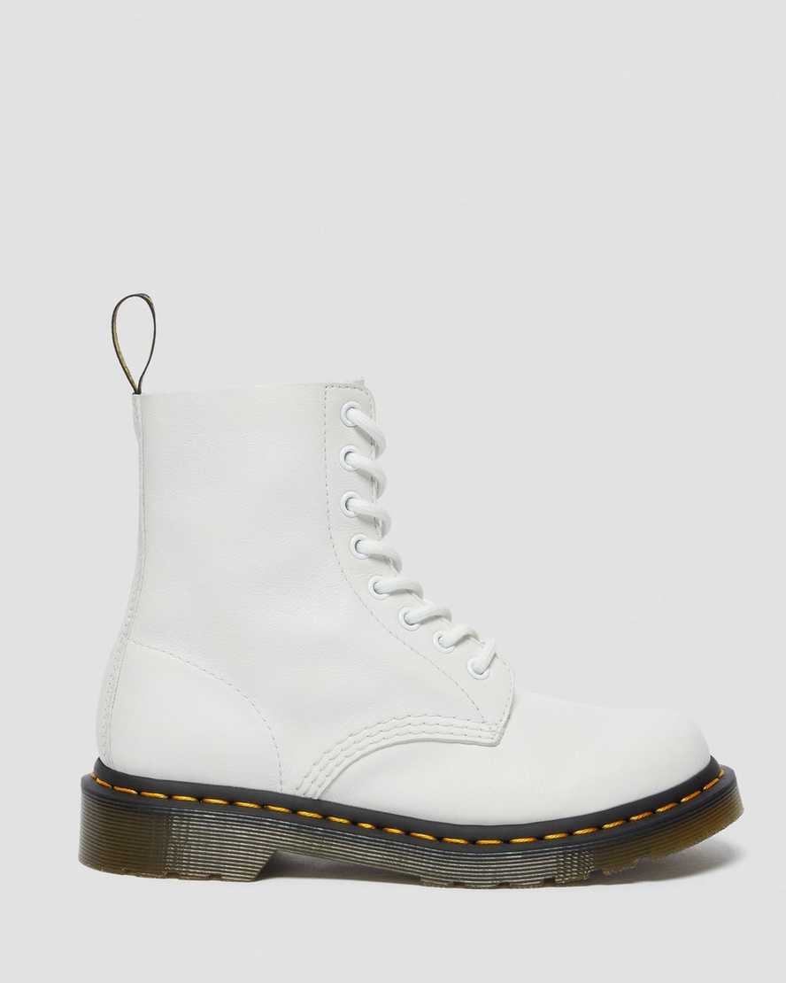 1460 Pascal Virginia Optical White Boots - Image 4