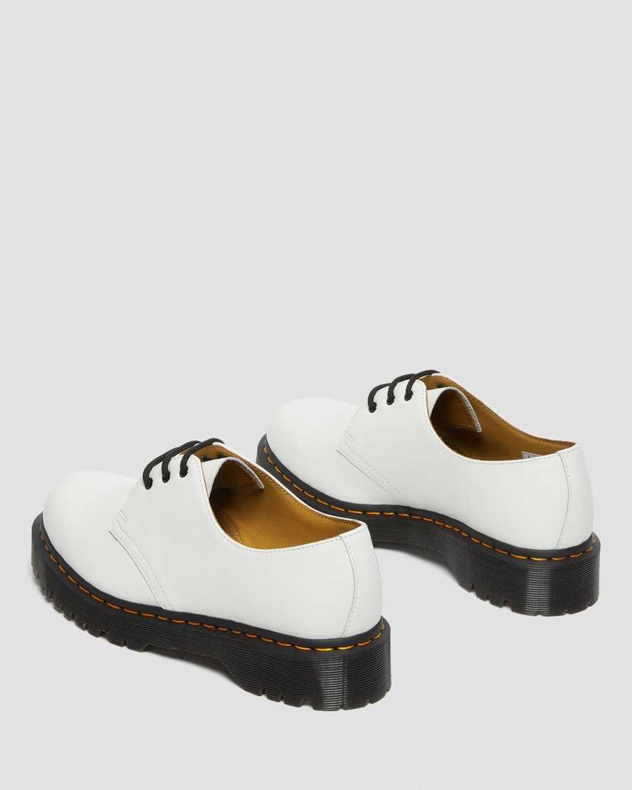 1461 Bex White Smooth Oxford Shoes - Image 5