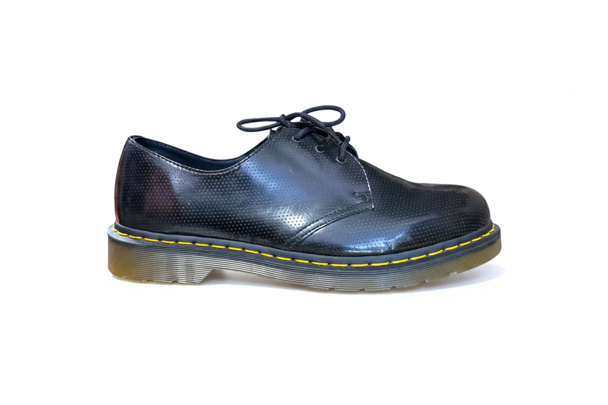 1461 Black Noir Qq Dot
