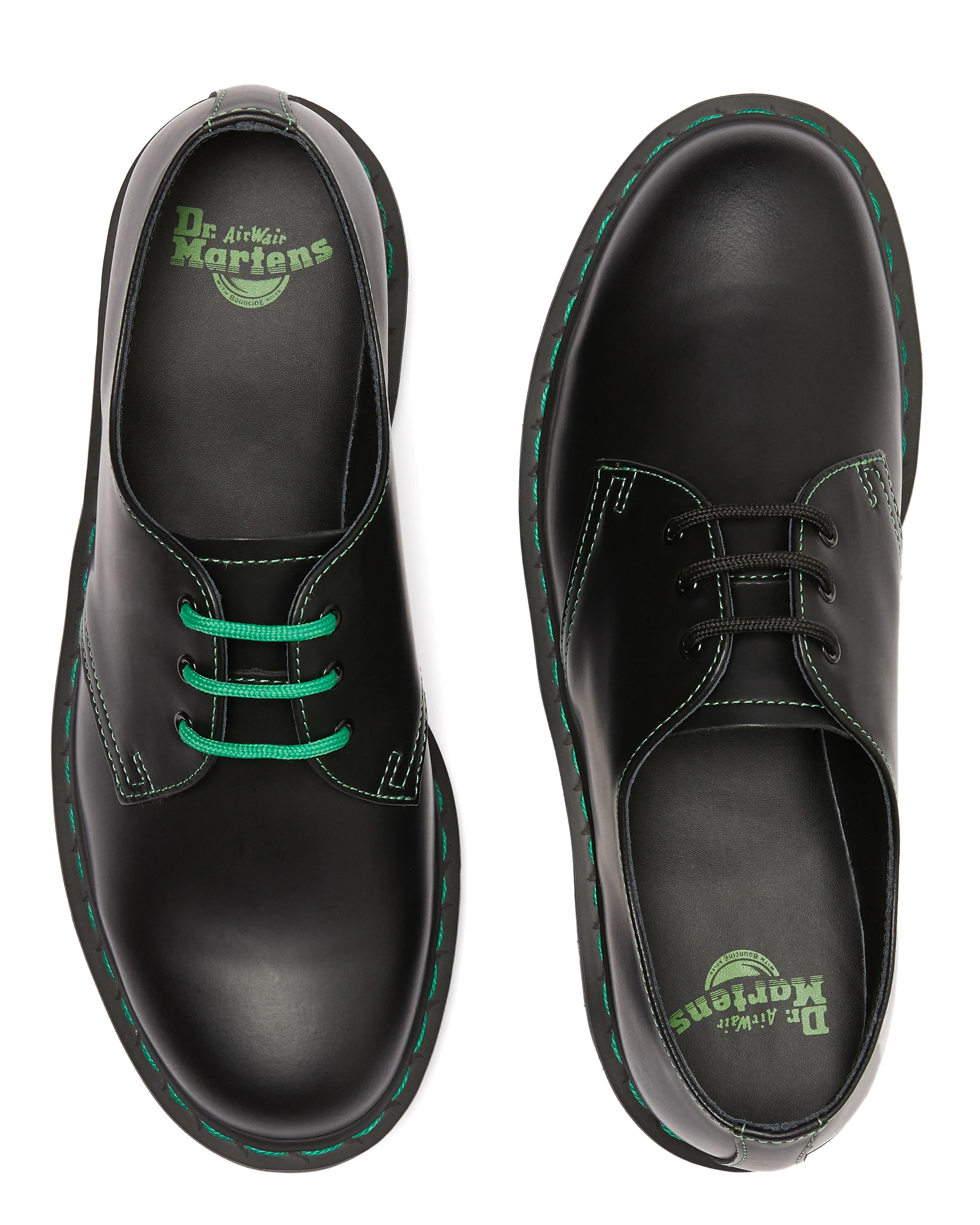 1461 Gs Black Smooth Oxford - Image 8