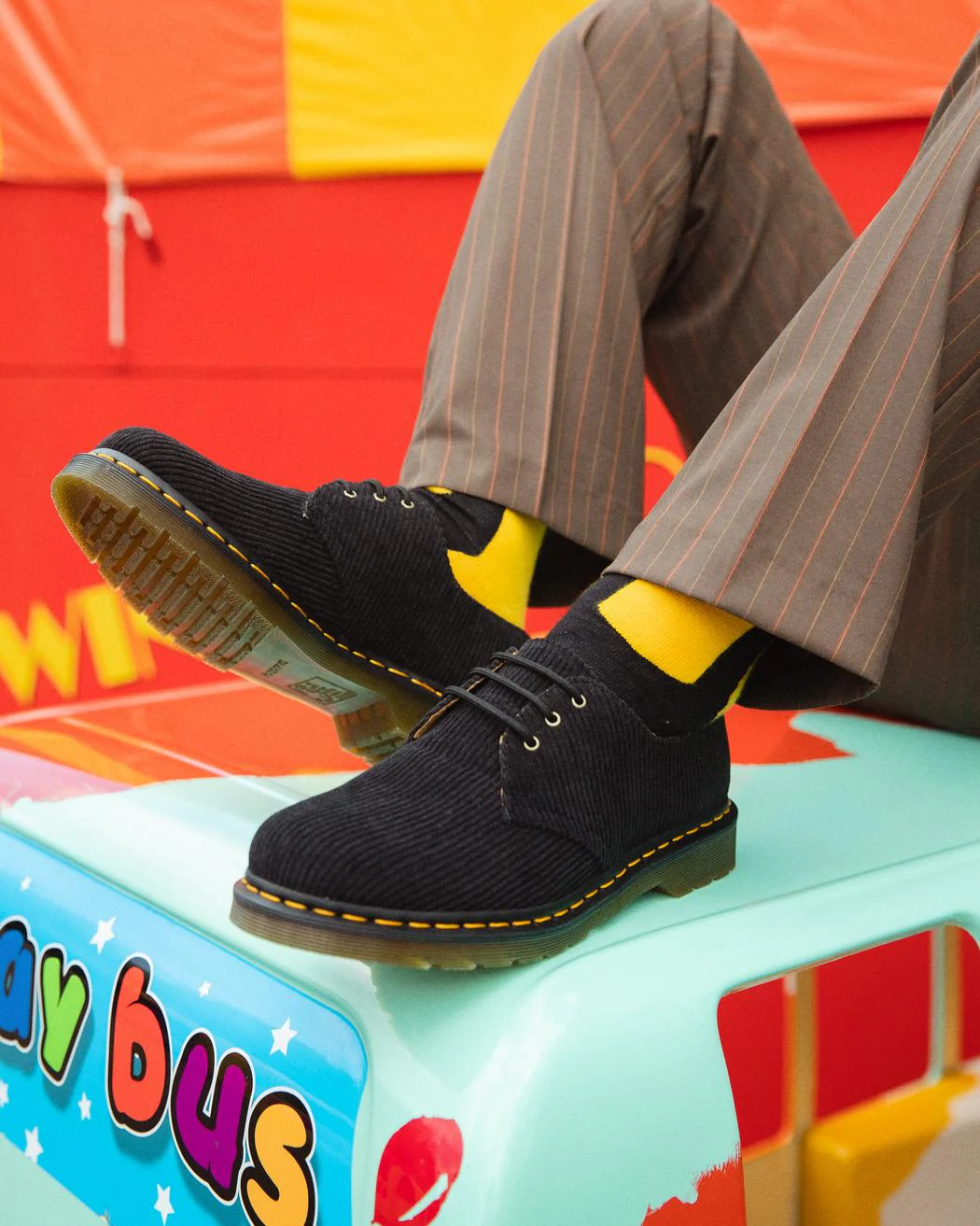 1461 Corduroy Oxford Shoes - Image 2