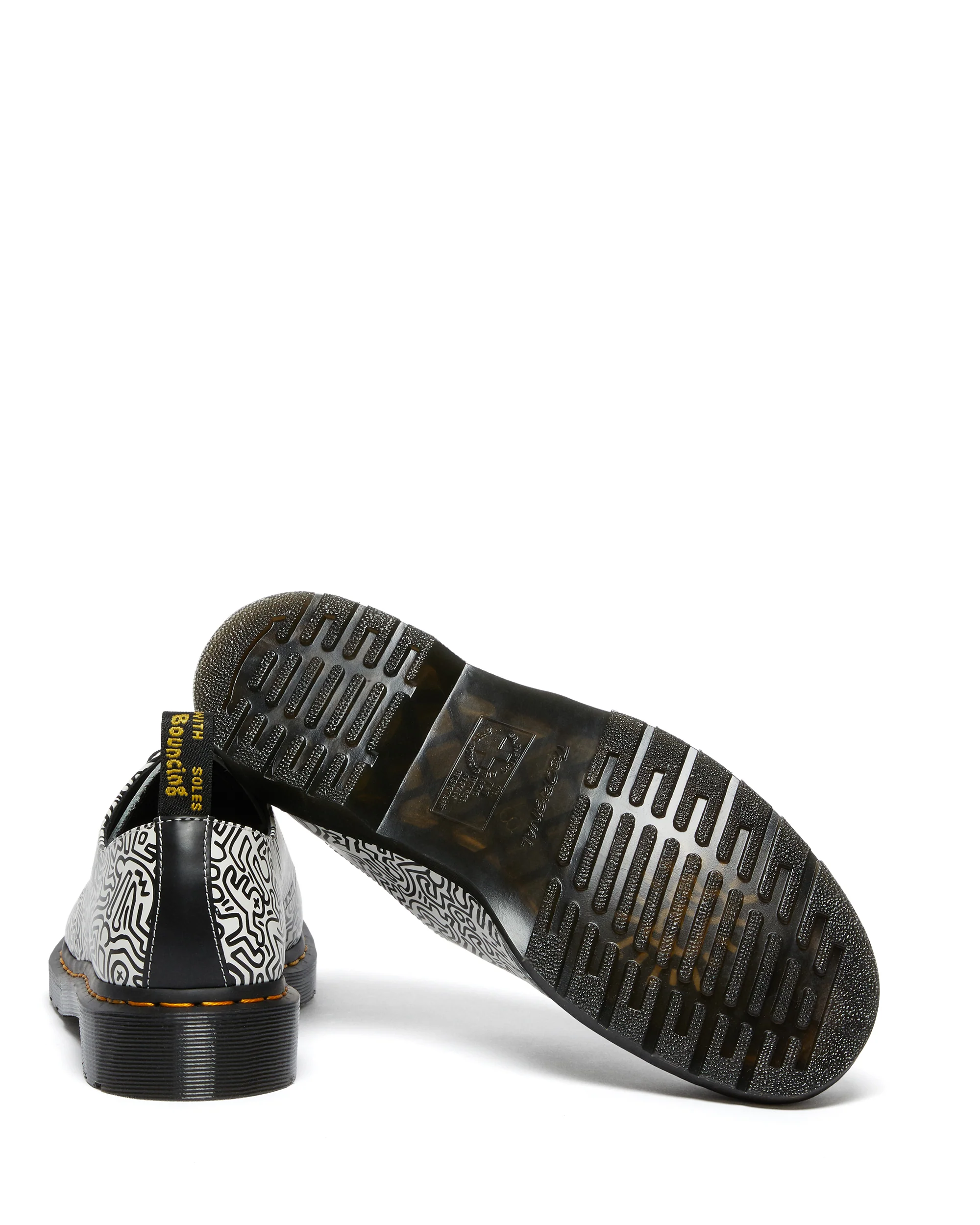 1461 Kh Fig Black+White Keith Haring Fig Oxford - Image 7