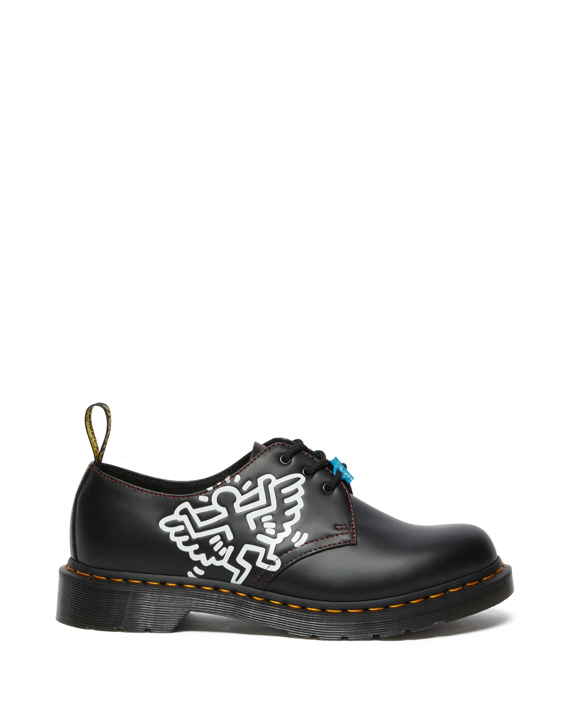 1461 Kh Icn Black+Red+White Keith Haring Icn Smooth Oxford - Image 5