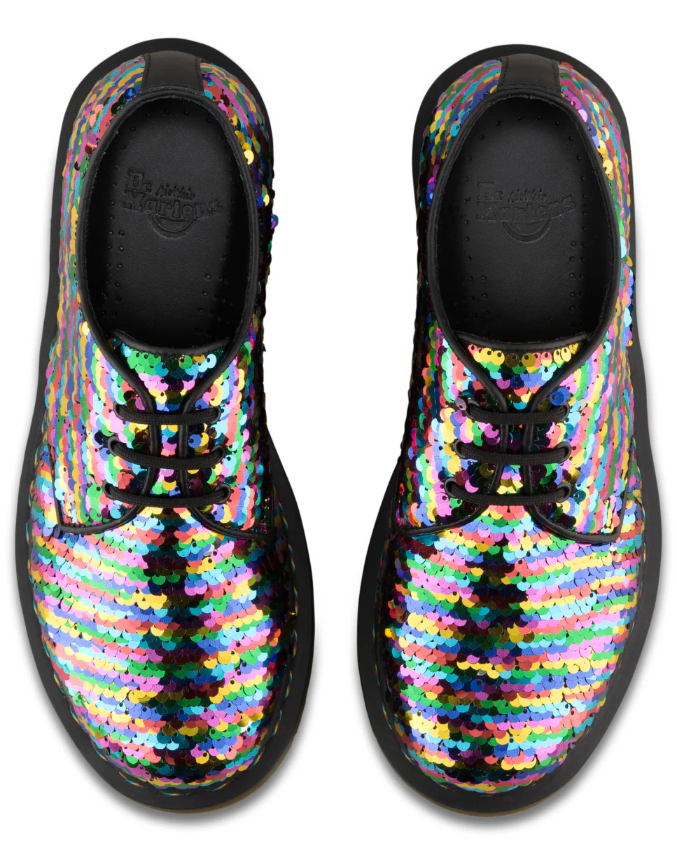 1461 Pascal Rainbow Sequin Oxford - Image 6