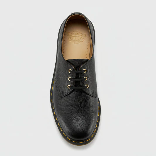 1461 Black Pebble Made In England Oxford - Image 7