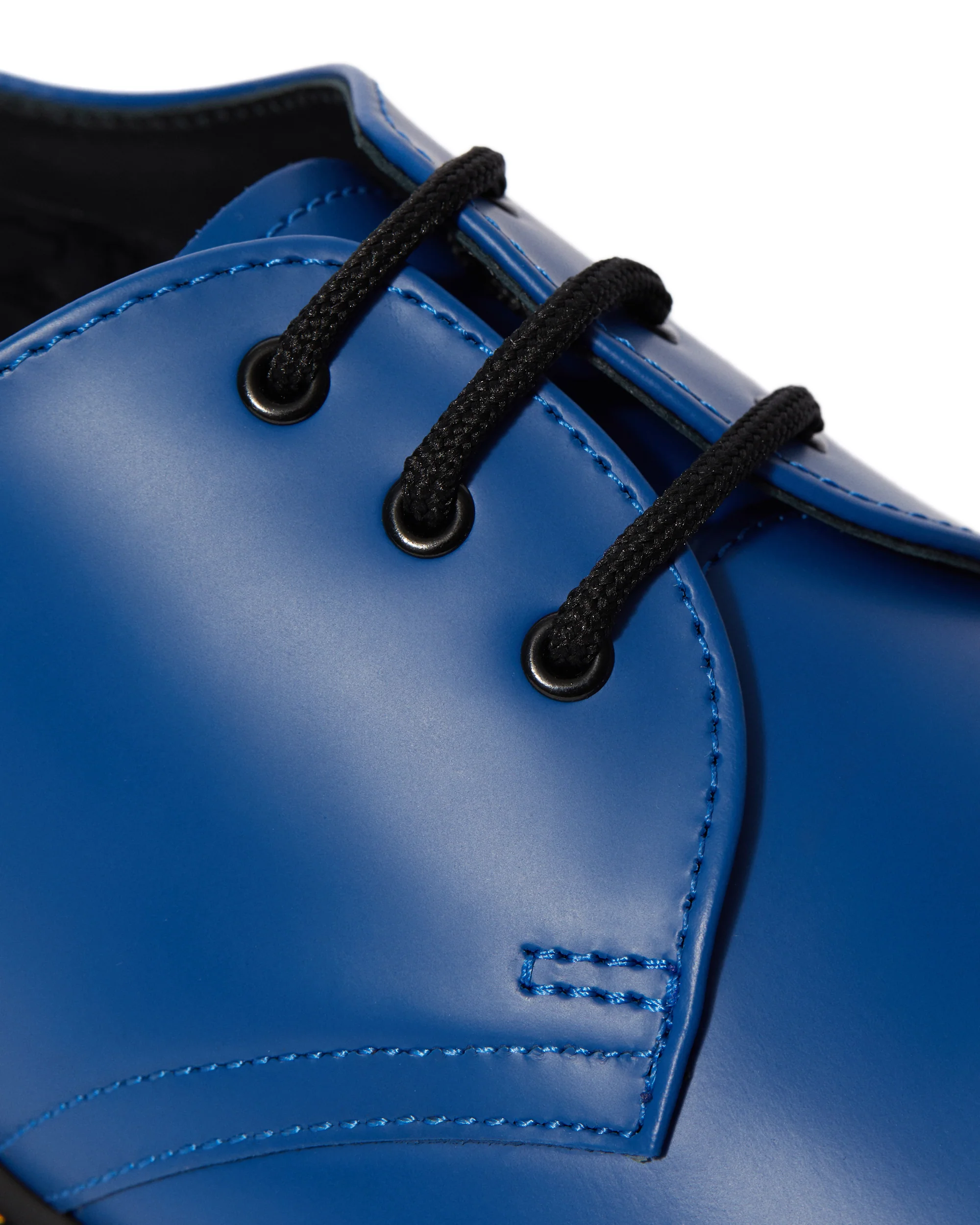 1461 Blue Smooth Oxford Shoes - Image 2