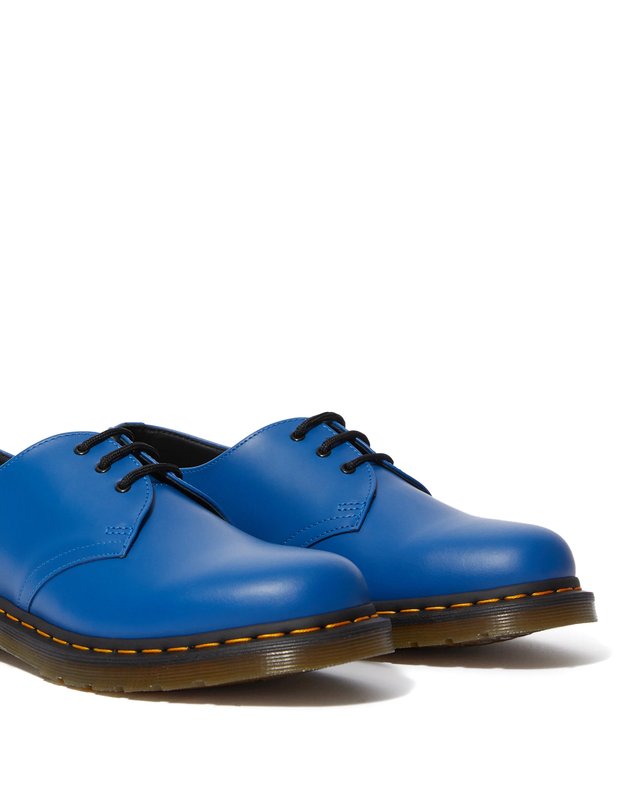 1461 Blue Smooth Oxford Shoes - Image 3