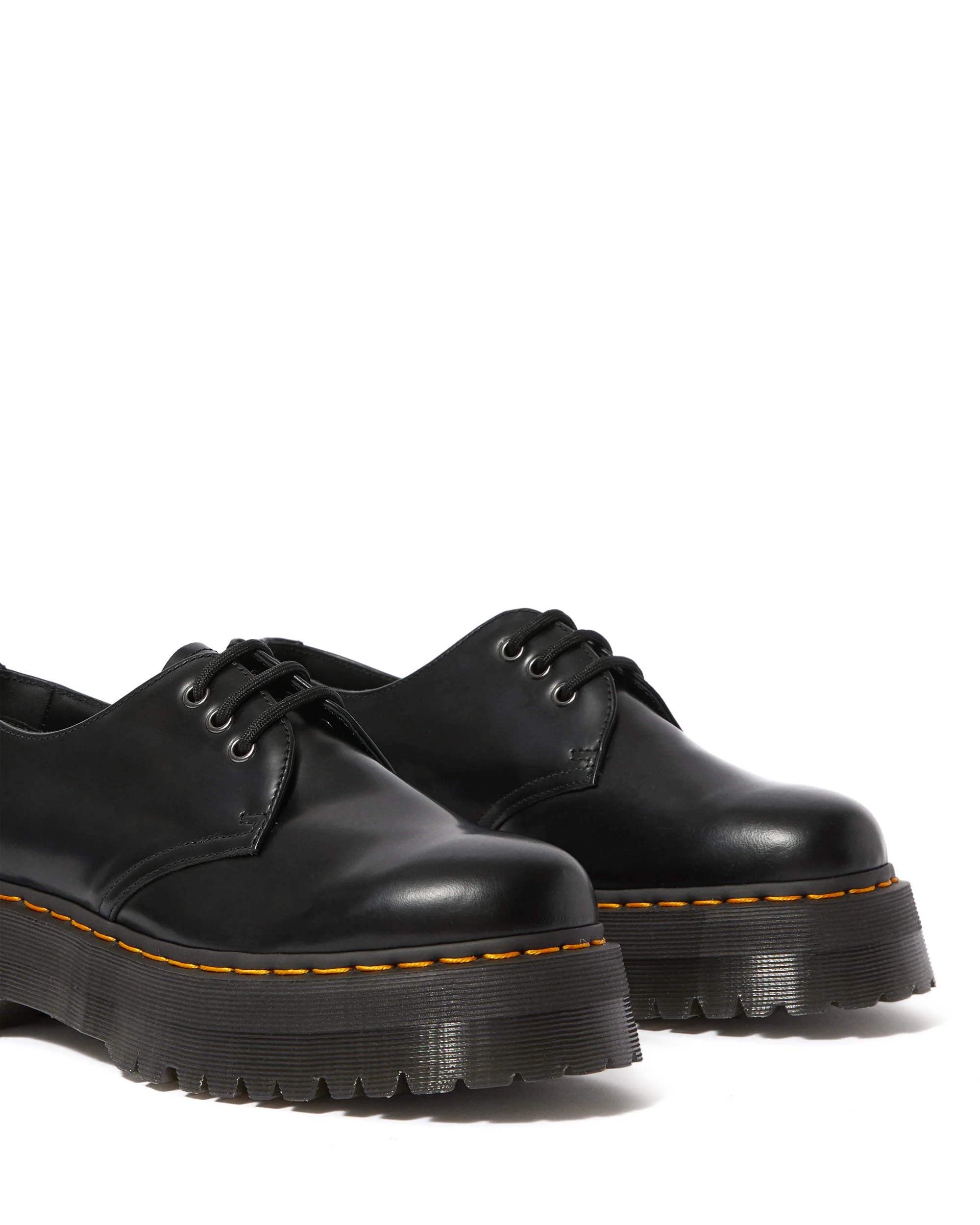 1461 Quad Smooth Leather Platform Shoes - Image 3