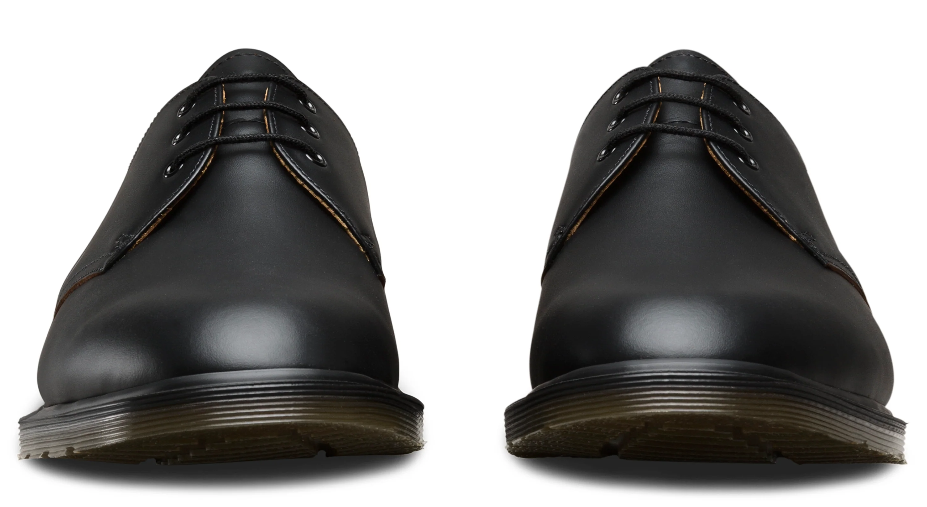 1461 Steed Black Quilon Made In England Shoes - Image 3
