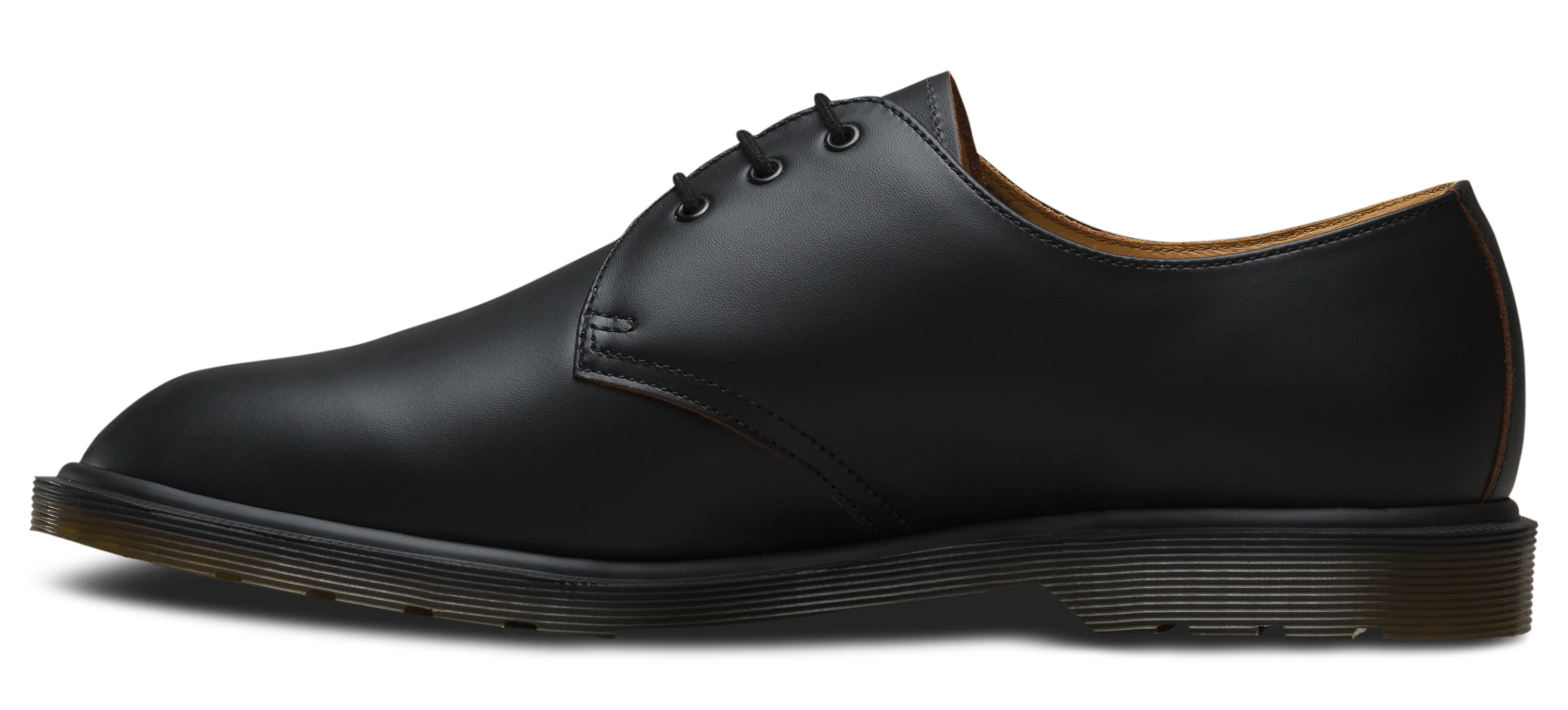 1461 Steed Black Quilon Made In England Shoes - Image 4
