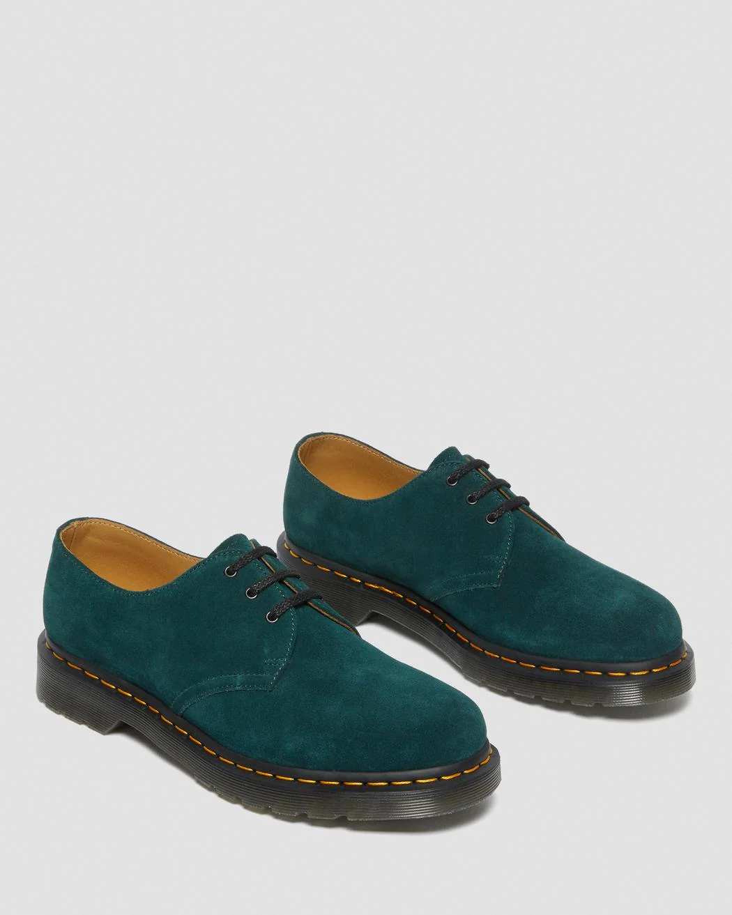 1461 Racer Green E.H. Suede Oxford Shoe - Image 2