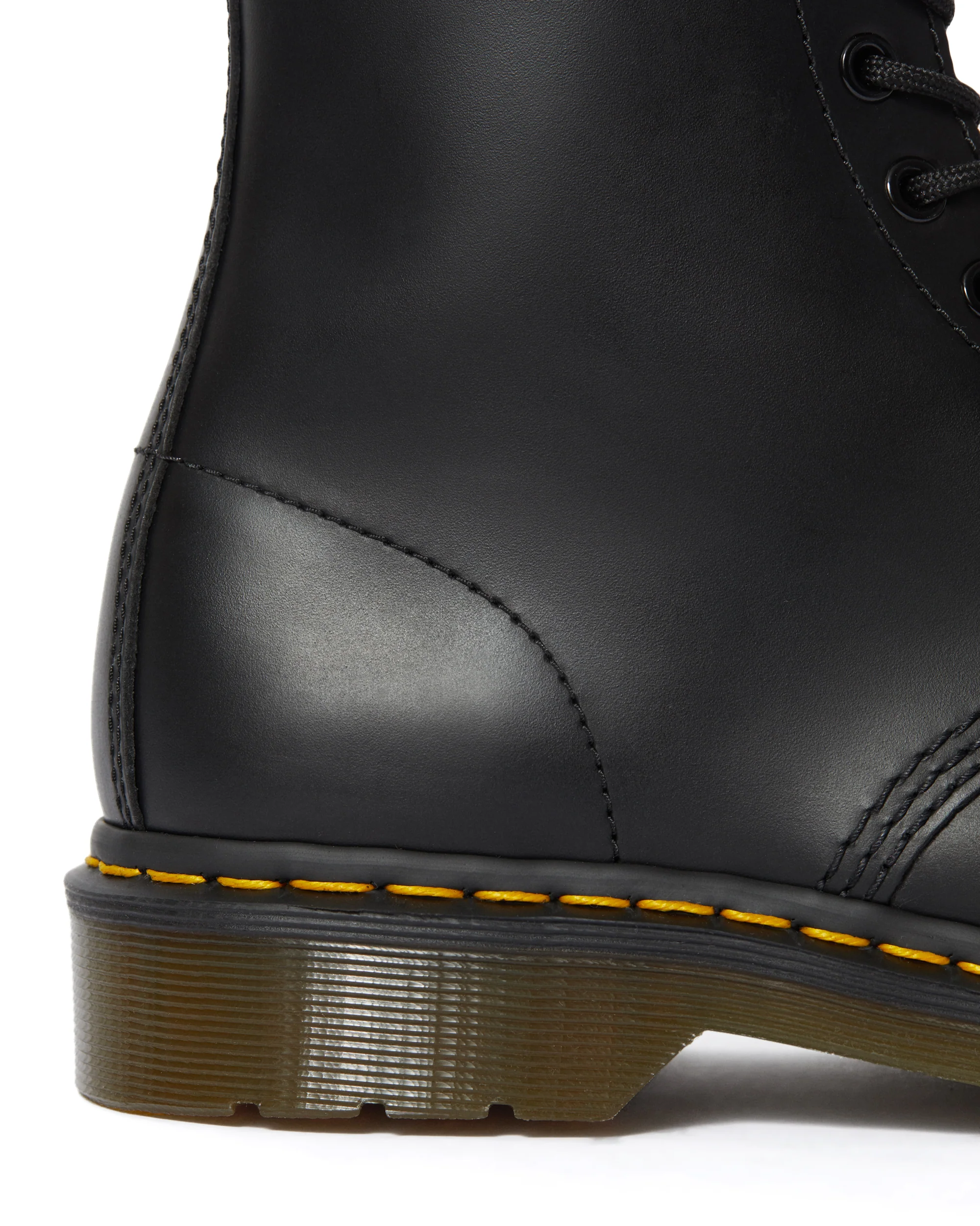 1919 Black Fine Haircell Steel Toe Boots - Image 2
