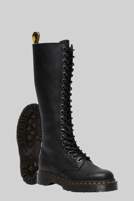 1B60 Bex Black Pisa Knee High Boots - Image 2