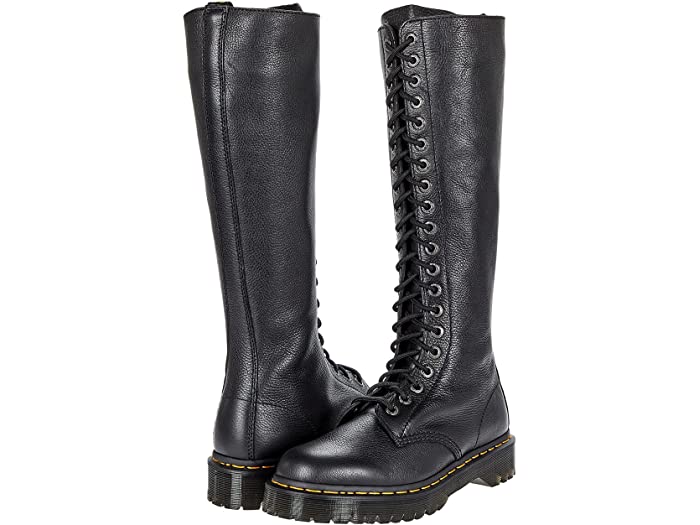 1B60 Bex Black Pisa Knee High Boots - Image 5