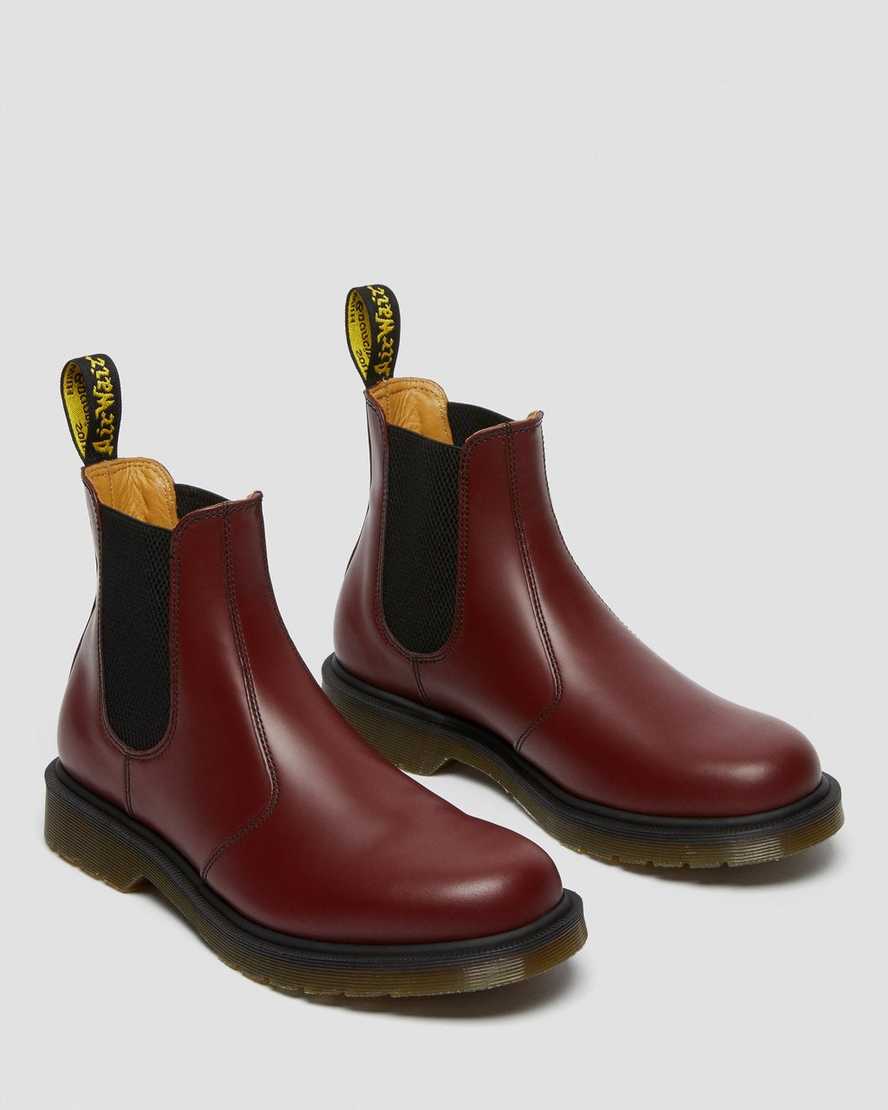 2976 Chelsea Cherry Red Smooth Boot - Image 2