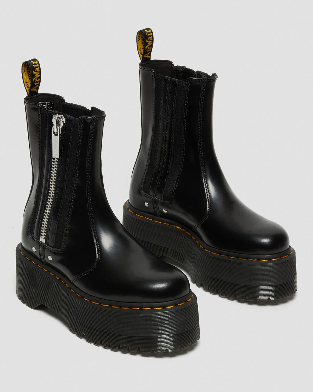 2976 Max Black Buttero Platform Boot