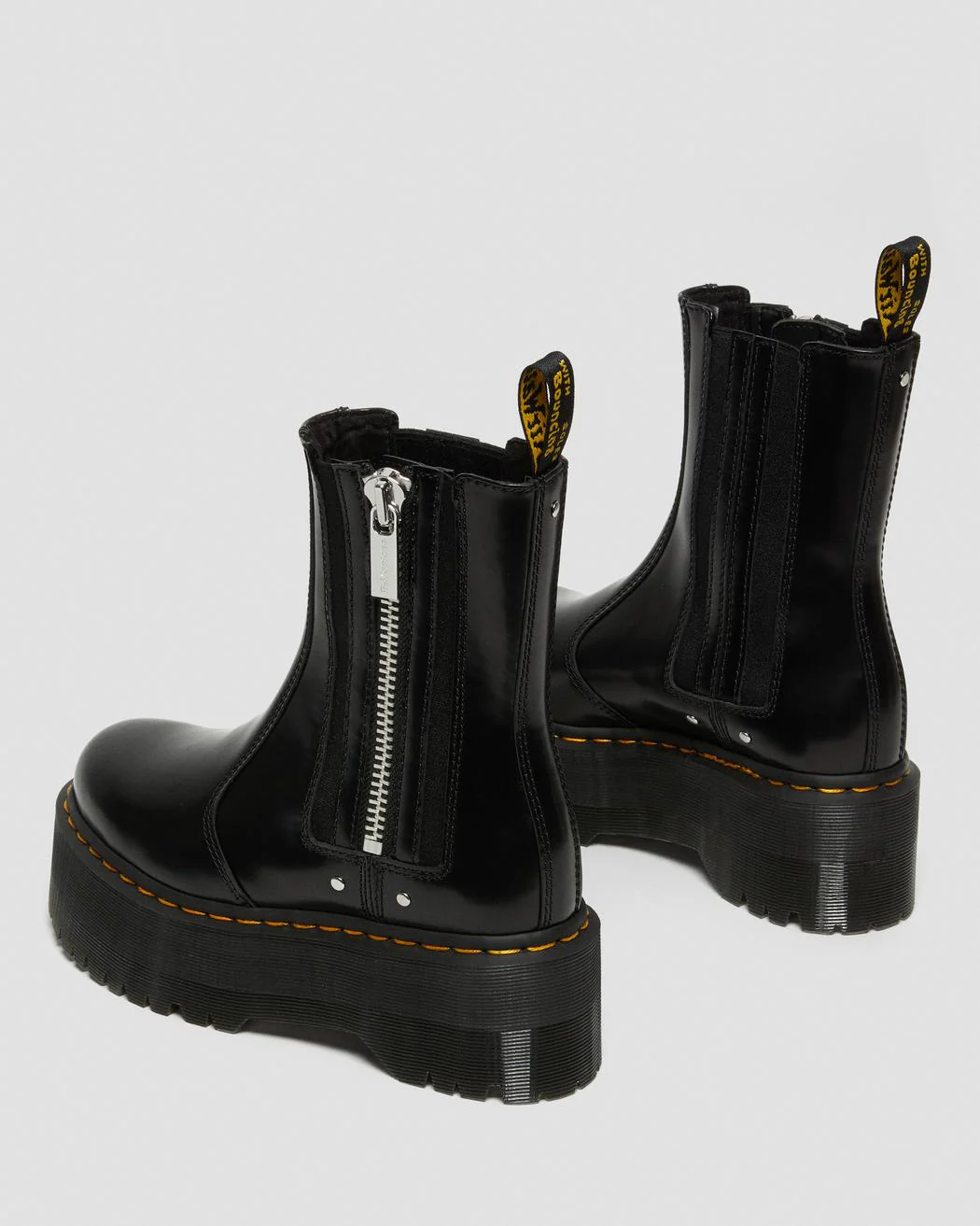 2976 Max Black Buttero Platform Boot - Image 2