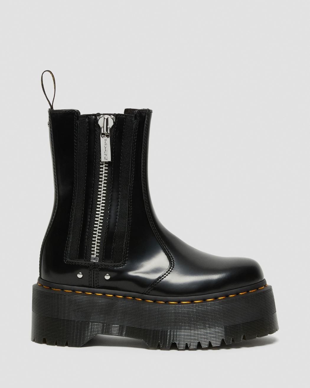 2976 Max Black Buttero Platform Boot - Image 3