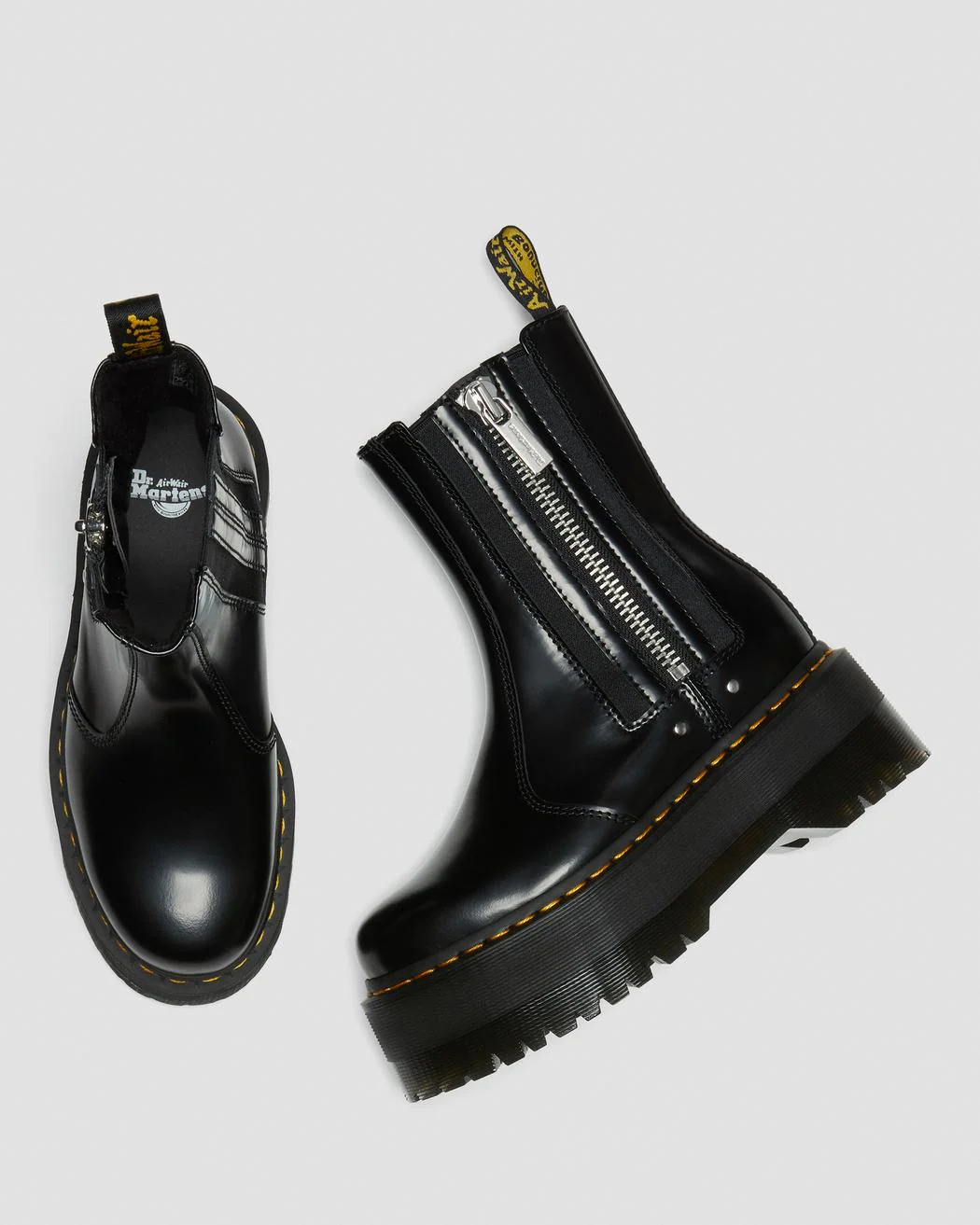 2976 Max Black Buttero Platform Boot - Image 5
