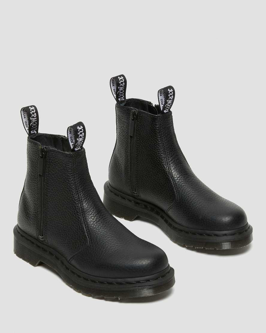 2976 W/Zips Black Aunt Sally Chelsea Boot
