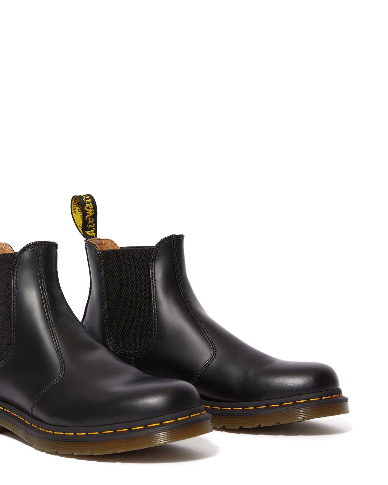 2976 Chelsea Black Yellow Stitch Boot - Image 2