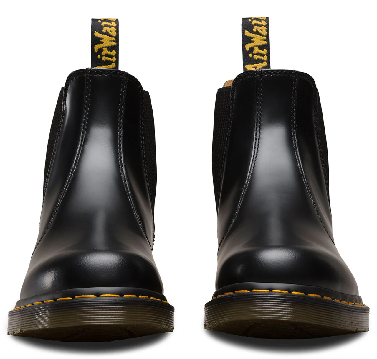2976 Chelsea Black Yellow Stitch Boot - Image 5