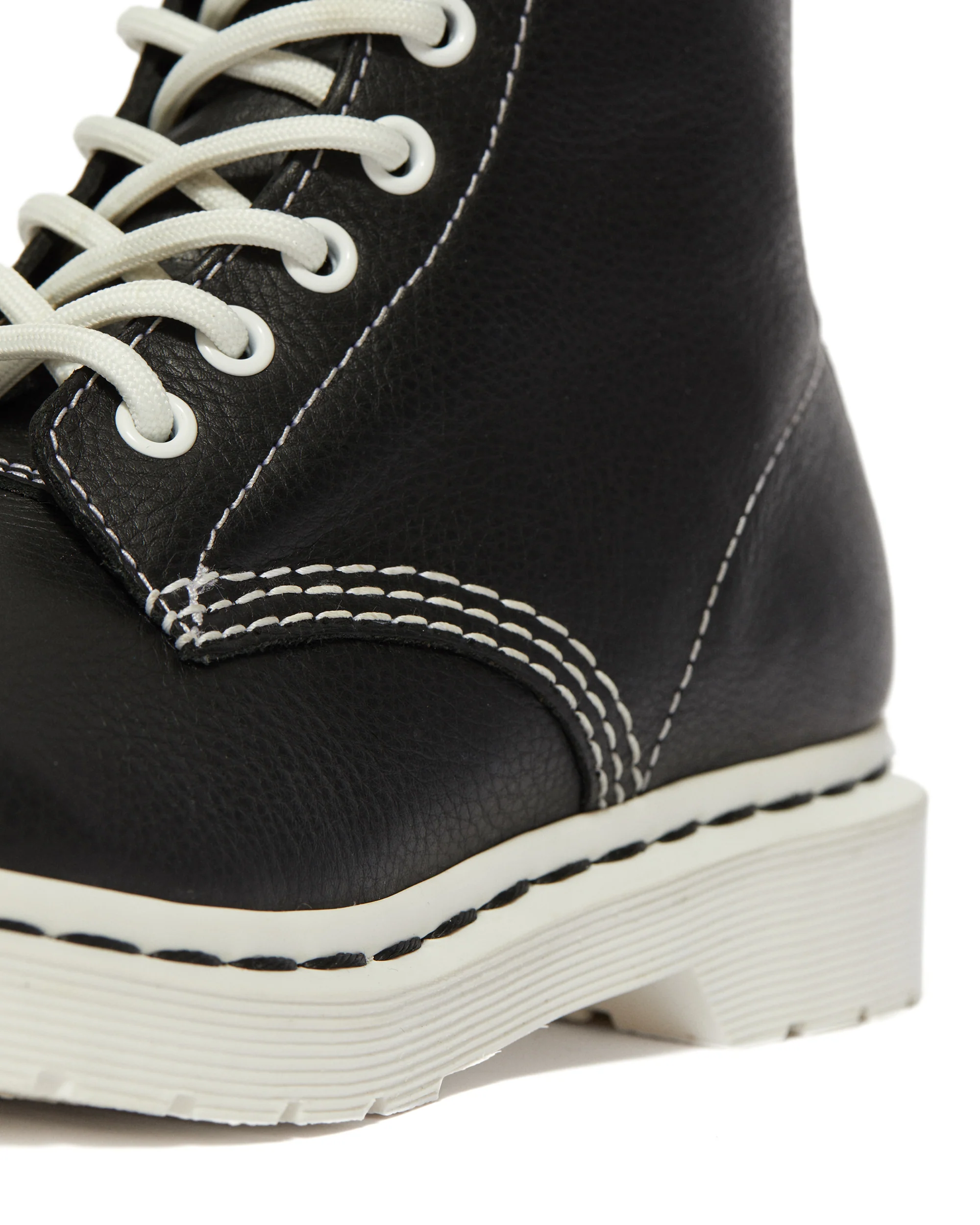 1460 Pascal Bw Black Virginia Boots - Image 2