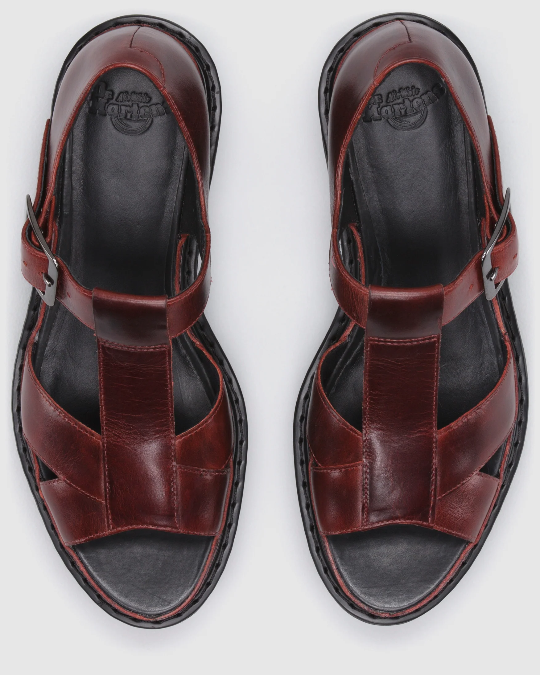 Adaya Oxblood Brando Platform Sandals - Image 7