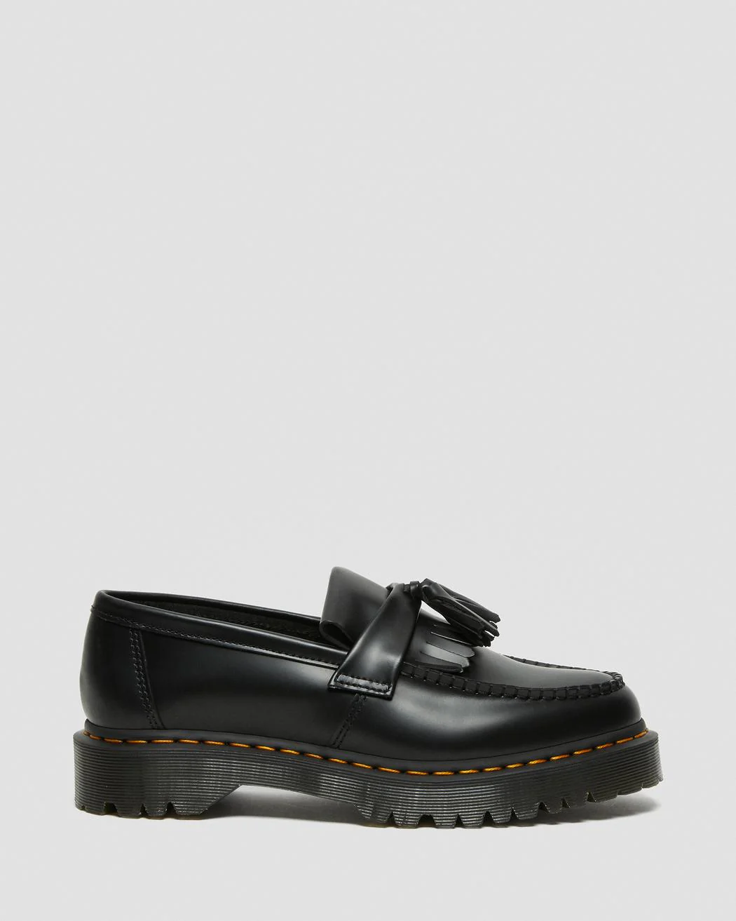 Adrian Bex Smooth Leather Tassel Loafers - Image 3